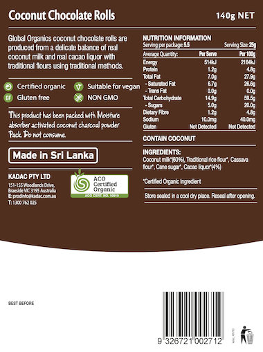 Nutritional Information Panel